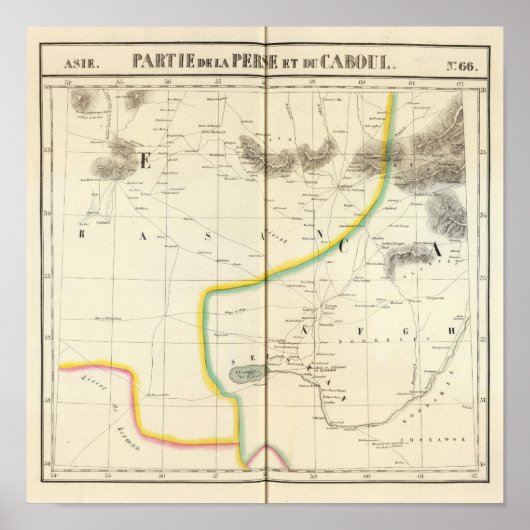 ペルシャ、カブール・アジア66 ポスター (正面)