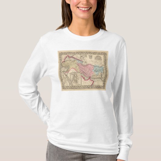 ペルシャ、トルコ、アフガニスタン、Beloochistan Tシャツ (正面)