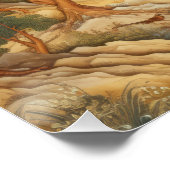 ペルシャ ミニチュール スタイル ポスター (コーナー)