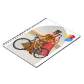 ペルシャTシャツ(Farsiデザイン) ノートブック (左側)