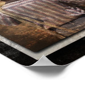 ペルシュロンチームデジタルアートプリント ポスター (角)