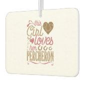 ペルシュロン馬ギフト馬 カーエアーフレッシュナー (左)