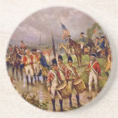 ペルシー・モランによるサラトガでのブルゴインの降伏 コースター (正面)