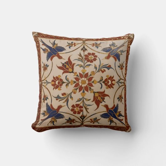 ペルシ伝統的アデザイン角枕 クッション (正面)