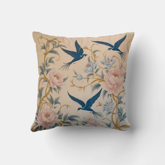 ペルシ伝統的アデザイン角枕 クッション (裏面)