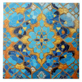 ペルシ伝統的ア伝統的装飾美術7 タイル (正面)