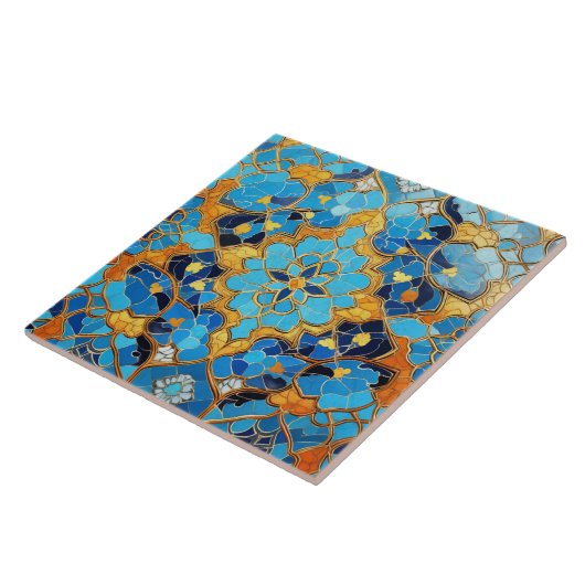 ペルシ伝統的ア伝統的装飾美術7 タイル (側面)