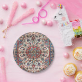 ペルシ素晴らしャ赤ん坊の赤い黄褐色  ペーパープレート (パーティー)