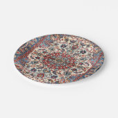 ペルシ素晴らしャ赤ん坊の赤い黄褐色  ペーパープレート (アングル)