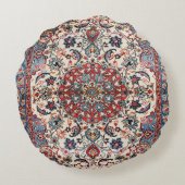 ペルシ素晴らしャ赤ん坊の赤い黄褐色  ラウンドクッション (裏面)