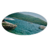 ペルストのターコイズウォーター – モンテネグロ カッティングボード (角)