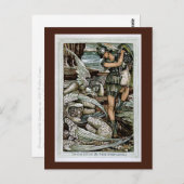 ペルセウスとゴルゴン ポストカード (正面/裏面)