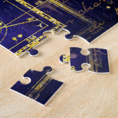 ペルセウス座とアンドロメダ座パズル ジグソーパズル (側面)