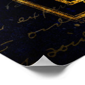 ペルセウス・アンドロメダ星座ポスター ポスター (角)