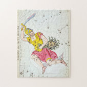 ペルセウス – 星座 – 星 – 占星術ポスター ジグソーパズル (縦)