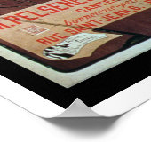 『ペルセニアランバート手袋のメーカー、ミリリーとパー ポスター (角)