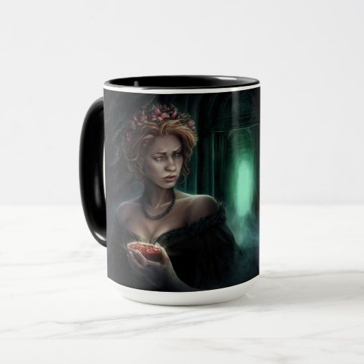 ペルセフォネの嘆きのマグカップ マグカップ (正面左)