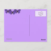 ペルセフォンの蝶はがき ポストカード (裏面)