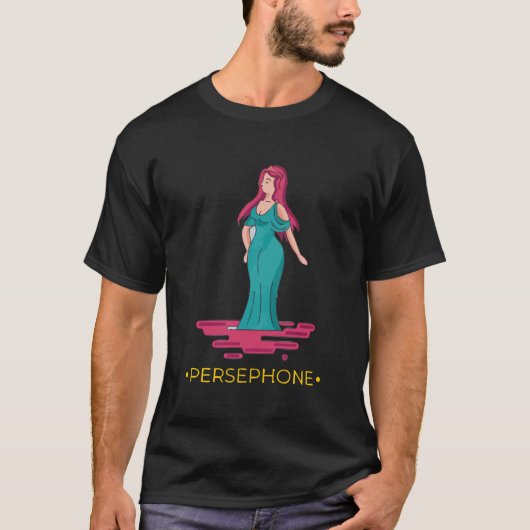 ペルセフォンギリシャ女神 Tシャツ (正面)