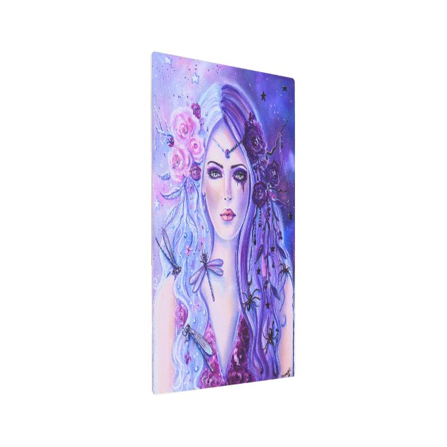 ペルセフォンギリシャ神話の金属ウォールアートbyルネ メタルプリント (アングル)