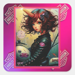 ペルセフォンステッカー スクエアシール