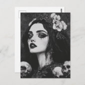 ペルセフォン白黒 ポストカード (正面/裏面)