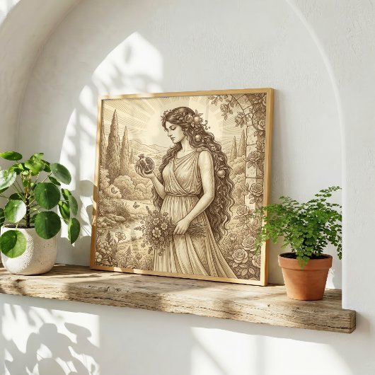 ペルセポネ ギリシャ神話 ポスター