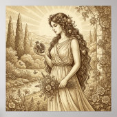 ペルセポネ ギリシャ神話 ポスター (正面)