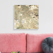 ペルセポリスの衛星ビュー キャンバスプリント (インサイチュ (リビング))