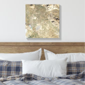 ペルセポリスの衛星ビュー キャンバスプリント (インサイチュ (寝室))