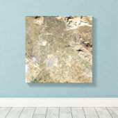 ペルセポリスの衛星ビュー キャンバスプリント (インサイチュ (ウッドフロア))