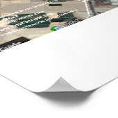 ペルセポリスプレアデス模様1 ポスター (角)