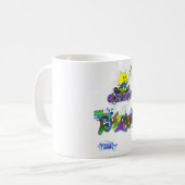 ペルセントゥムオリー コーヒーマグカップ (正面左)