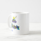 ペルセントゥムオリー コーヒーマグカップ (正面左)