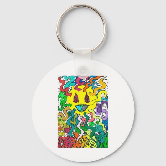 ペルセントゥムサン – ペルセントゥムデザイン キーホルダー (正面)