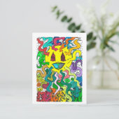 ペルセントゥムサン – ペルセントゥムデザイン ポストカード (スタンド正面)