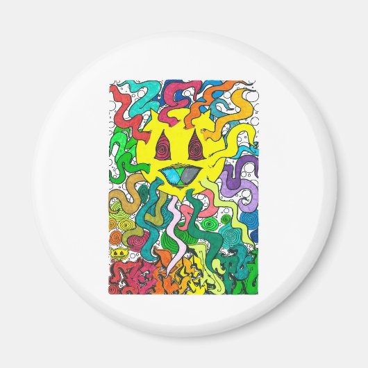 ペルセントゥムサン – ペルセントゥムデザイン マグネット (正面)