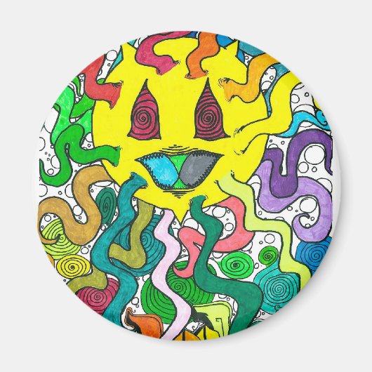 ペルセントゥムサン – ペルセントゥムデザイン マグネット (正面)