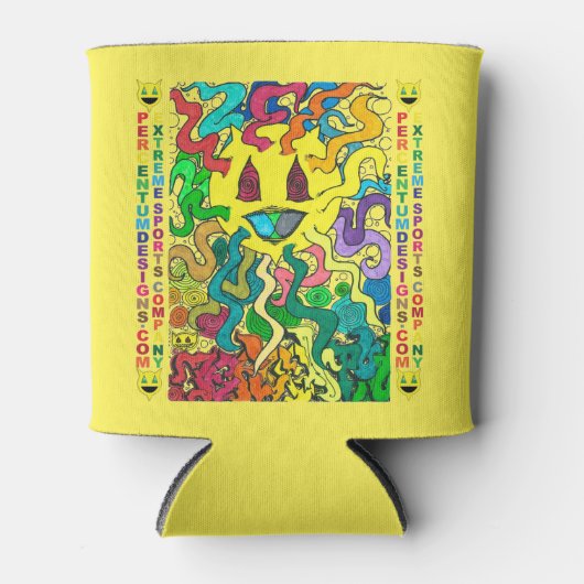 ペルセントゥム太陽 缶クーラー (正面)