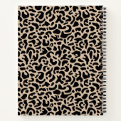 ペルソアナライズシエレガントックブラックスケッチブック ノートブック (裏面)