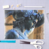 ペルソス彫刻作品 薄葉紙 (クラフト)