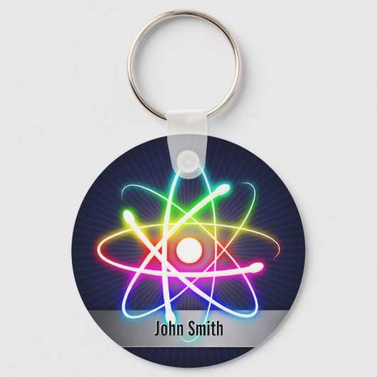 ペルソナカラフルライズ白熱［赤熱］光を放つ可能なAtom -キーホルダー キーホルダー (正面)