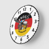 ペルソナスタイリッシュライズオクトーバーフェスト ラウンド壁時計 (傾斜)