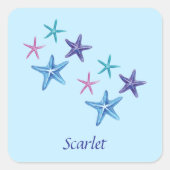 ペルソナライカラフルブの書Starfish スクエアシール (正面)