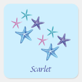 ペルソナライカラフルブの書Starfish スクエアシール