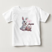 ペルソナライズイースターベビーTシャツ ベビーTシャツ (正面)