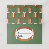 ペルソナライズサッカーフォールディング座席表 プレイスカード (外部開封)