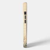 ペルソナライズドヴィンテージみすぼらしいシックなピンクのワイルドフラワー Case-Mate iPhoneケース (裏面 / 左)