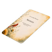 ペルソナライズド人生の記念のお悔やみマグネット マグネット (左側)