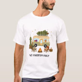 ペルソナライズド・コージー・クリスマス・キャンパー Tシャツ (正面)